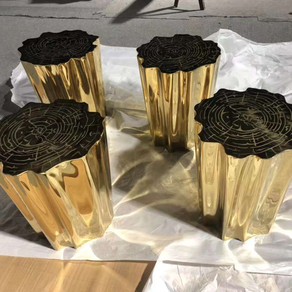 鈦金不銹鋼樹(shù)墩