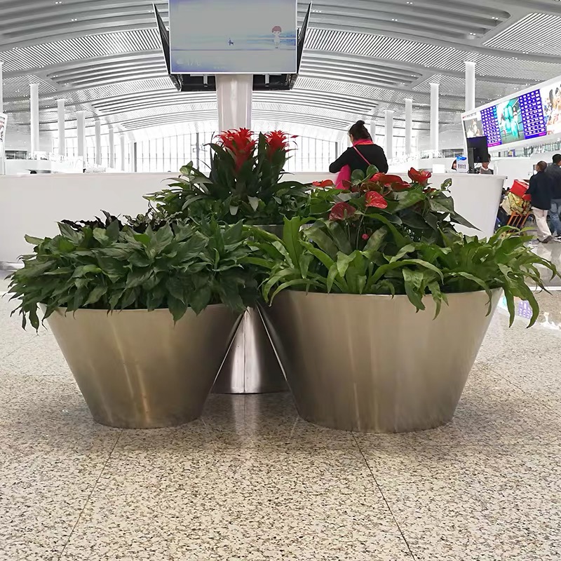 不銹鋼花池